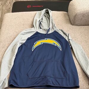NFL Blue and Gray Kids Hoodie